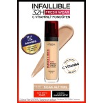 L'Oréal Paris Infaillible 32H Fresh Wear C Vitaminli Fondöten - 125 Natural Beige