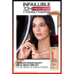 L'Oréal Paris Infaillible 32H Fresh Wear C Vitaminli Fondöten - 125 Natural Beige