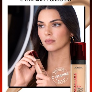 L'Oréal Paris Infaillible 32H Fresh Wear C Vitaminli Fondöten - 125 Natural Beige