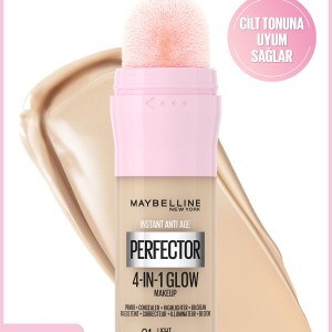 Instant Perfector Glow 4 Etki 1 Arada Fondöten- 01 Light