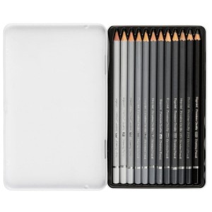 Bp947 Dereceli Kurşun Kalem 12'li Metal Kutu