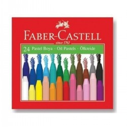 Faber-castell Karton Kutu Pastel Boya 24 Renk 125024