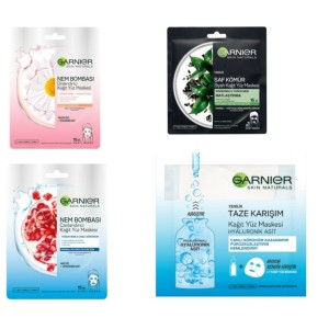 Kağıt Yüz Maske Seti