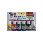 6 Renk Şişeli Akrilik Boya