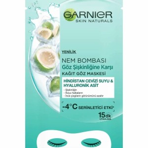 Göz Altı Torbalarına Karşı Kağıt Göz Maskesi Hindistan Cevizi Suyu