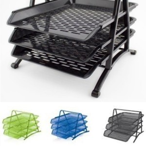 Metal Perfore Evrak Rafı 3'lü1 Bp413