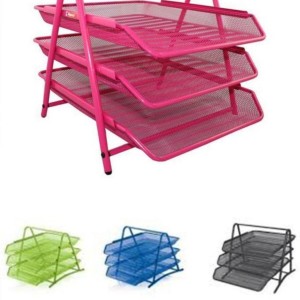 Metal Perfore Evrak Rafı 3'lü1 Bp413