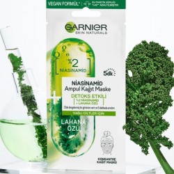 Marka: Niacinamide Detoks Etkili Ampul Kağıt Yüz Maskesi Kategori: Yüz Maskesi