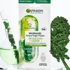 Marka: Niacinamide Detoks Etkili Ampul Kağıt Yüz Maskesi Kategori: Yüz Maskesi