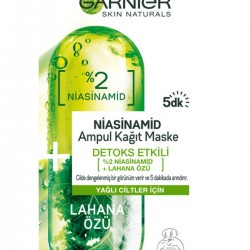Marka: Niacinamide Detoks Etkili Ampul Kağıt Yüz Maskesi Kategori: Yüz Maskesi