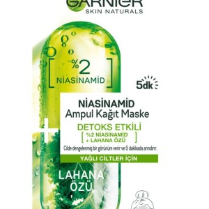Marka: Niacinamide Detoks Etkili Ampul Kağıt Yüz Maskesi Kategori: Yüz Maskesi