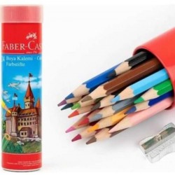 Kuru Boya Metal Tüp 24 Renk